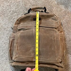 Men's Canvas Backpack in Brown - Rugged Everyday Bag